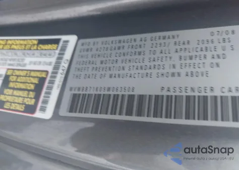 2009 Volkswagen Rabbit S from USA, damaged, VIN WVWBB71K09W063508